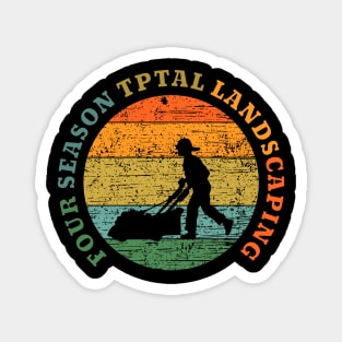 four season total landscaping Magnet