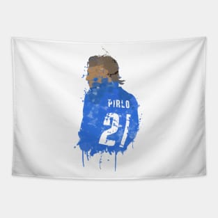 Andrea Pirlo - Italy Legend Tapestry