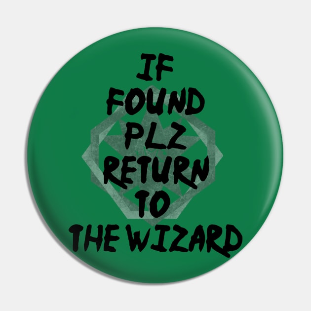 Please return to the wizard Pin by BoredisSam