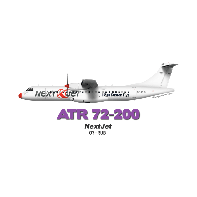 Avions de Transport Régional 72-200 - NextJet by TheArtofFlying