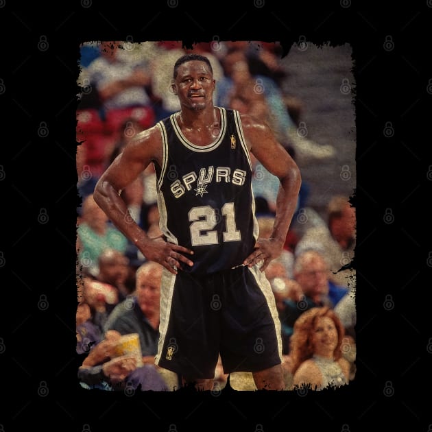 Dominique Wilkins - San Antonio Spurs '1997' by Wendyshopart