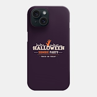 Halloween outfit - Zombie Party Phone Case