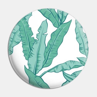 Banana Leaf Pattern Pin