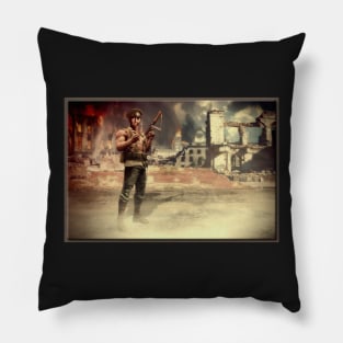 Sgt. Romanowski Pillow