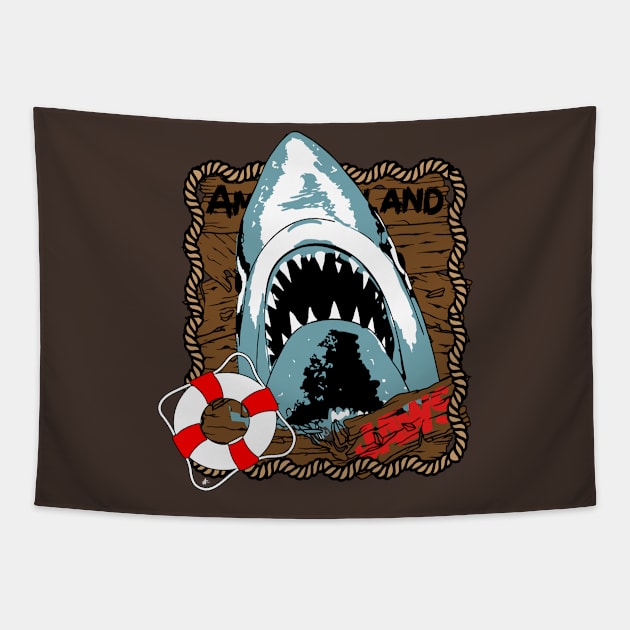 I Think You're Gonna Need A Bigger Tapestry by Mercado Graphic Design