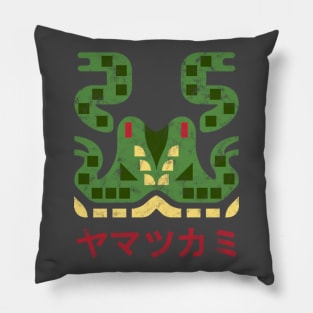 Yama Tsukami Monster Hunter Kanji Pillow