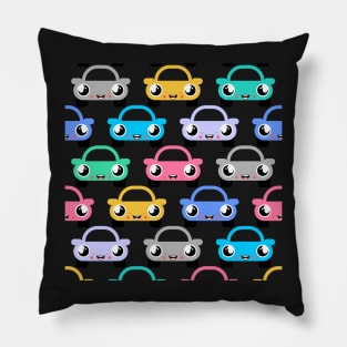 Cute car emojis Pillow