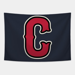 initial C logo Tapestry