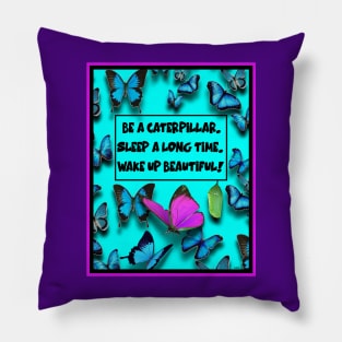 BEAUTY AND THE BUTTERFLY Pillow