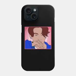 K-POP MAN FLAT DESIGN DAEBAK FANART Phone Case