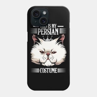 Persian Cat - This Is My Persian Costume - Funny Cat Lover Phone Case