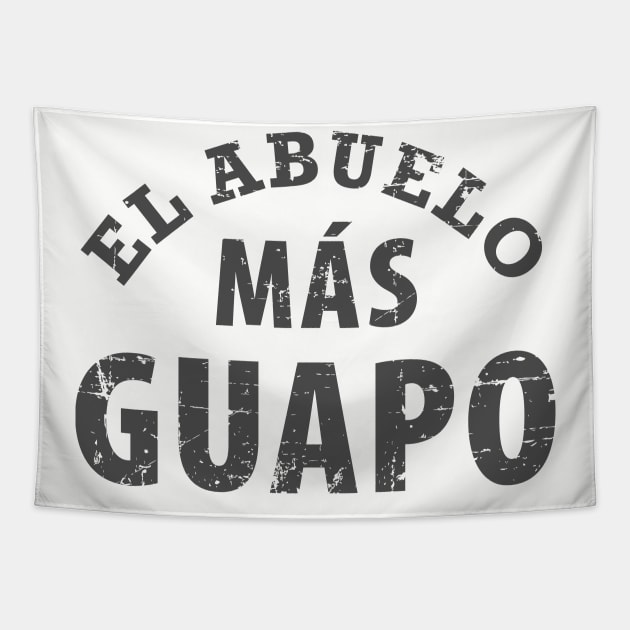 El Abuelo mas guapo - Grunge design Tapestry by verde