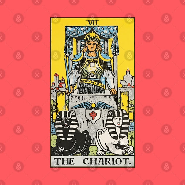 The Chariot tarot card by Nate's World of Tees