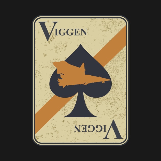 Viggen (distressed) by Firemission45