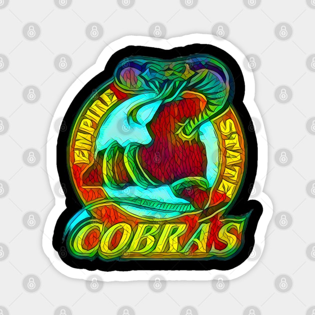 Empire State Cobras Roller Hockey Magnet by Kitta’s Shop