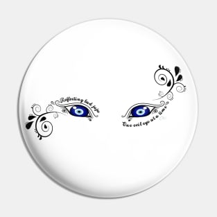 Reflecting bad juju, one evil eye at a time Pin