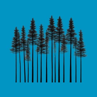 Pine Trees-camping,hiking and outdoor t-shirt! T-Shirt