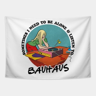 Bauhaus Obsessive Fan Gift Tapestry