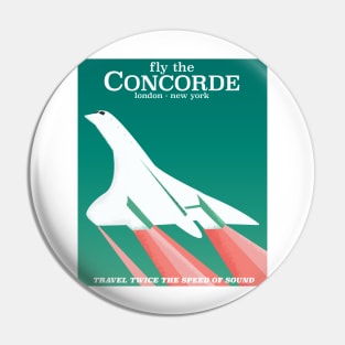 Fly the Concorde Pin