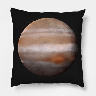 Jupiter planet sticker Pillow