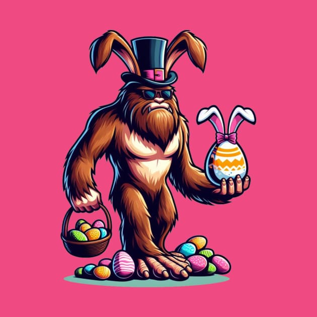 Bigfoot Bunny by WolfeTEES