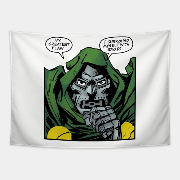 Dr Doom Tapestry by OniSide