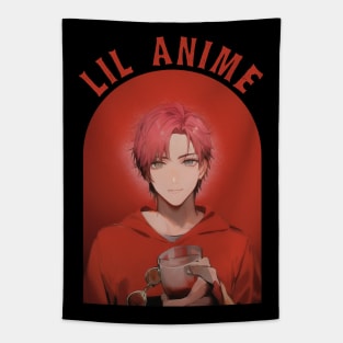 Anime in real peep Tapestry