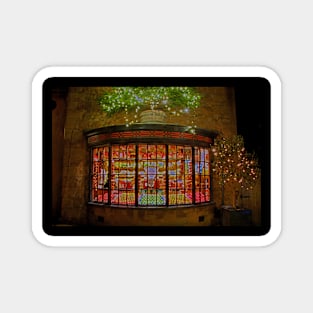 Broadway Christmas Lights Cotswolds Worcestershire Magnet