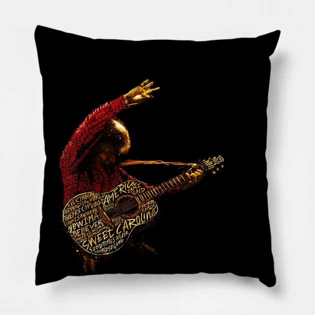 Neil Diamond || Beutiful Noise Pillow by chanda's