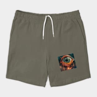 My Large  Eye with orange Liquid like Substance Shorts