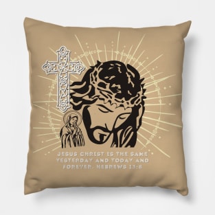 Jesus Hebrews 13:8 Pillow