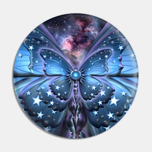 Universe Butterfly Pin