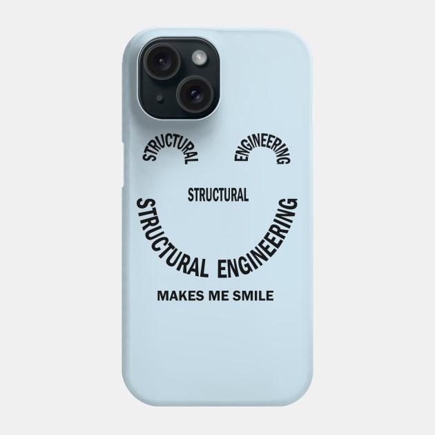 Structural Engineering Smile Phone Case by Barthol Graphics