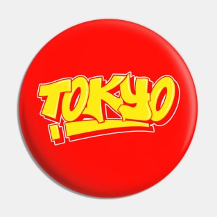 Tokyo Graffiti Art Pin