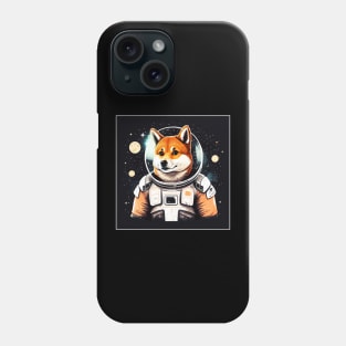 Shiba Inu Dog, Astronaut, Funny Dog Lover Phone Case