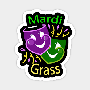 mardi gras Magnet