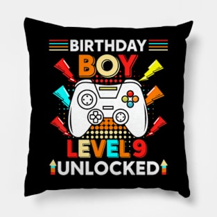 Level 9 Video 9th Birthday Pillow