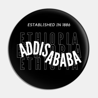 Addis Ababa, Ethiopia Pin