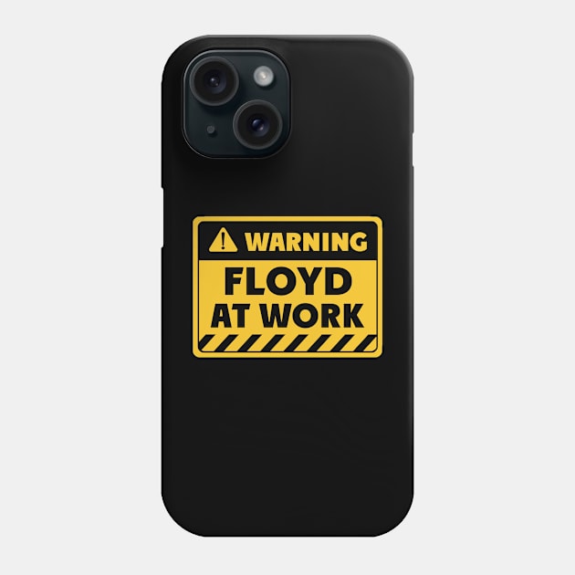 Floyd at work Phone Case by EriEri