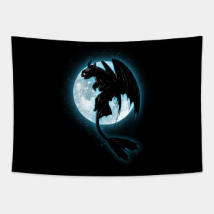 Moonlight Dragon Tapestry