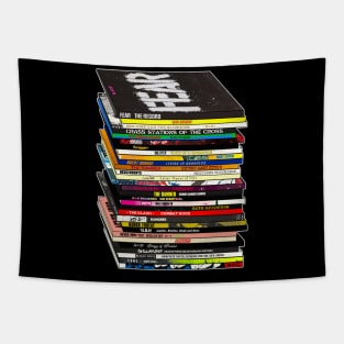 Punk Music CD/Vinyl Stack Tapestry