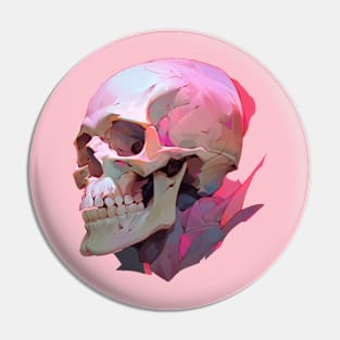 Skull Painting Pin