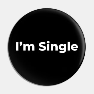 I'm Single Pin