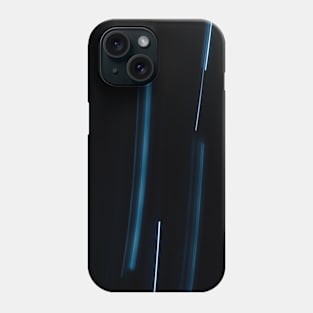 Blue blurred lights Phone Case