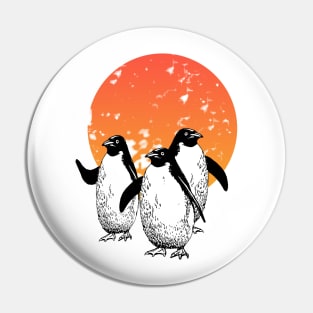 Funny penguins in the sun Pin