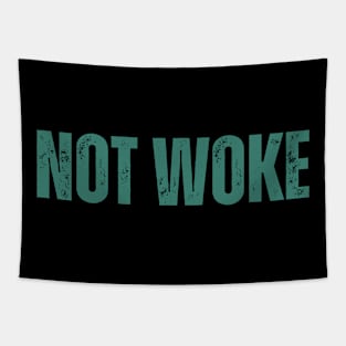 NOT WOKE Tapestry