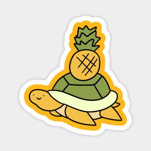 Pineapple Turtle Magnet