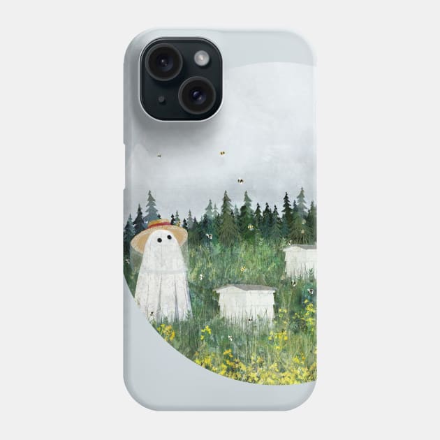 Ghost beekeepers Phone Case by KatherineBlowerDesigns