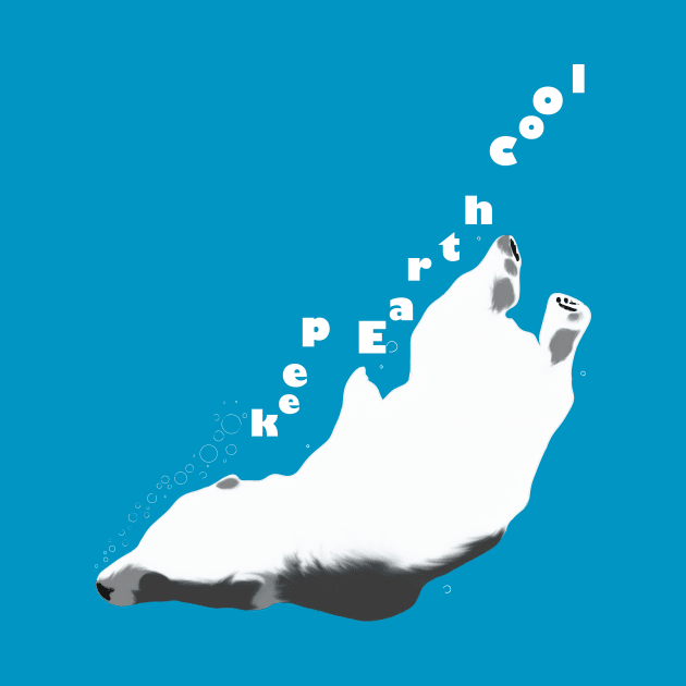 Keep Earth Cool Polar Bear by AshStore