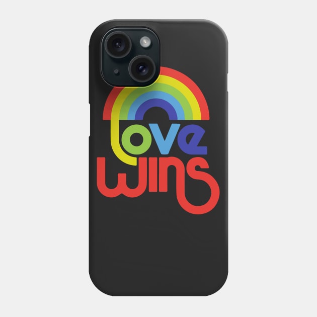 Love Wins Phone Case by Jamrock Designs